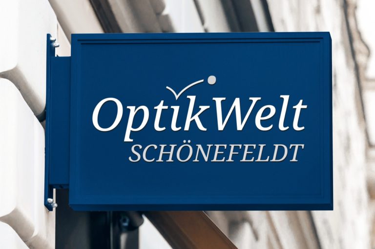 Optikwelt Schönefeldt · Logo-Überarbeitung · Grafikstudio Carreira · Susi Carreira · Werbeagentur Bad Oeynhausen · Minden · Bünde