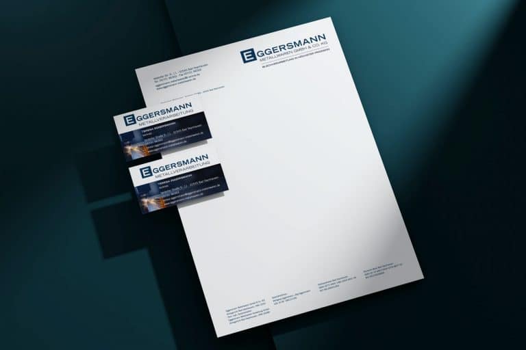 Eggersmann Metallwaren · Relaunch · Logodesign · Website · Grafikstudio Carreira · Susi Carreira · Werbeagentur Bad Oeynhausen · Minden · Bünde